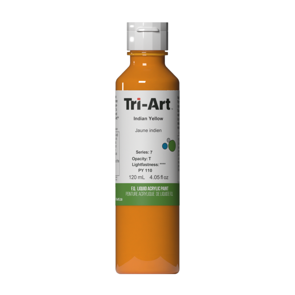 Tri-Art Liquid Acrylic Paint : India Yellow