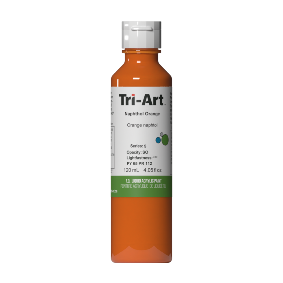 Tri-Art Liquid Acrylic Paint : Naphthol Orange