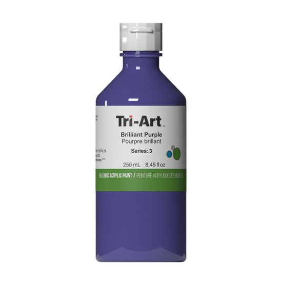 Tri-Art Liquid Acrylic Paint : Brilliant Purple