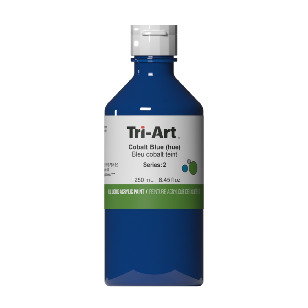 Tri-Art Liquid Acrylic Paint : Cobalt Blue (Hue)
