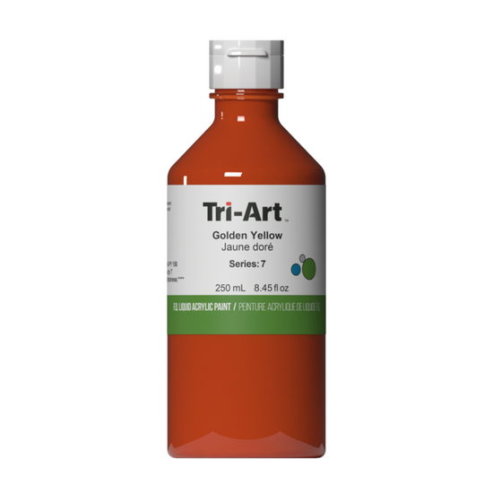 Tri-Art Liquid Acrylic Paint : Golden Yellow