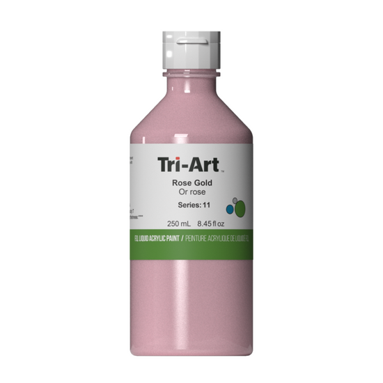 Tri-Art Liquid Acrylic Paint : Rose Gold